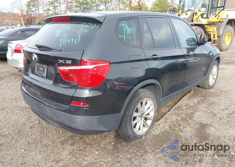 2013 BMW X3 xDrive28I из США, поврежденный, VIN 5UXWX9C56D0A11061